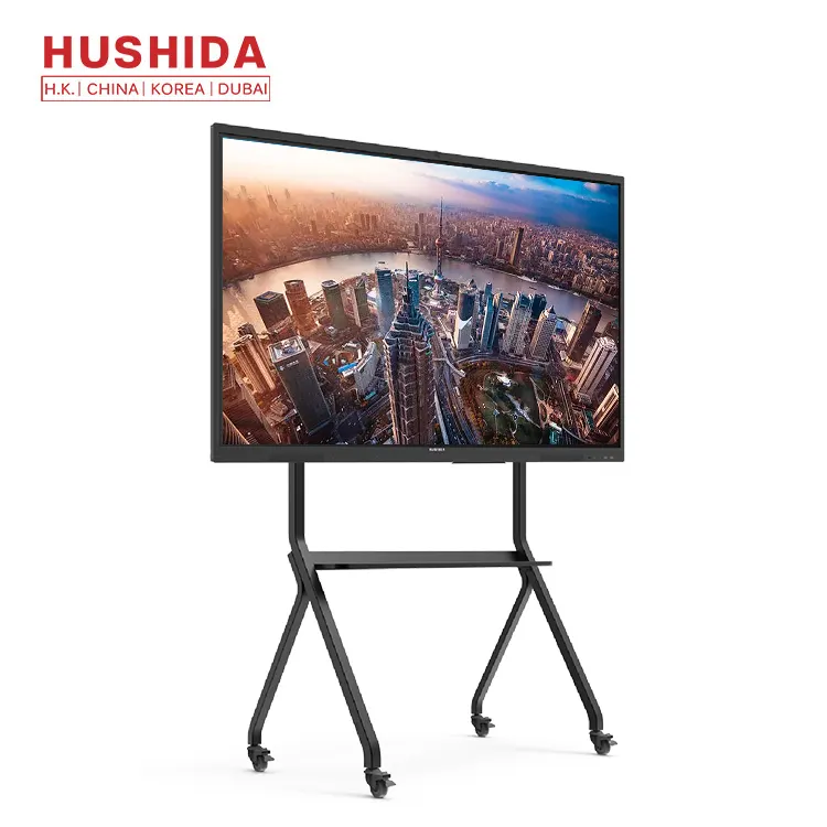 Interactive Panel Monitor Hushida Interactive Intelligent Panel 65 Led Digital Smart Touch All In 1 Monitor