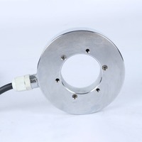 Aimant électromagnétique rond/anneau ultra-fin personnalisé, 12V/24V CC - 500N, auto-fixant, creux au centre, mini électro-aimant de levage