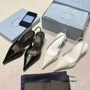 Luxury Designer Patent Leather Women's Shoes Pointed Toe Elegant Sexy <b>Heeled</b> Sandals Fashion Ladies <b>Heeled</b> Sandals Dress Shoes - Product Image 5