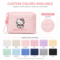 Trousse de Maquillage Nuage Doux – Sac Cosmétique Personnalisable en Gros avec Logo – Grande Capacité, Pochette Zippée pour Femmes, Organisateur de Voyage pour Articles de Toilette