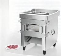 Trancheuse à viande automatique, coupe-viande, trancheuse en dés, déchiqueteuse pour bœuf frais, porc, poulet, machine à couper les légumes 5 mm