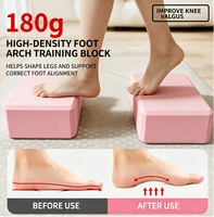 Blocs de yoga en EVA haute densité, antidérapants, légers, en mousse, durables, épais, support personnalisé, couleur personnalisée, accessoires de fitness Pilates