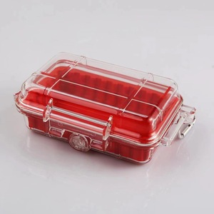 Transparent Waterproof <b>Tool</b> Box Sml Plastic Outdoor <b>Storage</b> With Latches Shockproof Sealed Case For EDC Gear - Product Image 4