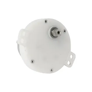 low price 50mm diameter JS50 3V 6V DC RF-500BT-12560 motor with plastic gear box for watch winder and fan motor