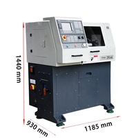 HUISN Siemens système Petit Tour CNC Machine