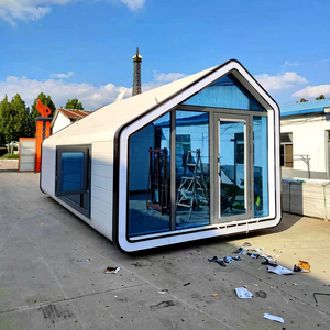 Casa Cápsula de Panel de Aluminio y Plástico EPS para Espacios de Ocio y Vacaciones, Apartamento en Parque de Punto Turístico B&B, Cabaña de Camping con Paisaje Pastoral - Product Image 1