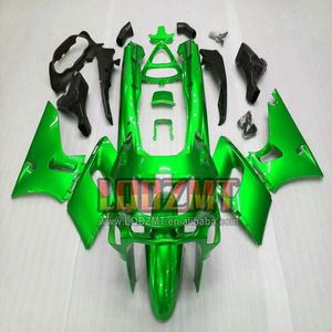 Inyección para <span class=keywords><strong>KAWASAKI</strong></span> NINJA ZZR 400 2017 1993 1995 Verde brillante 1996 1997 1998 2000 63No.<span class=keywords><strong>126</strong></span> ZZR400 01 02 03 05 06 07 Carenado - Product Image 1