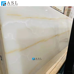 Dalles <span class=keywords><strong>de</strong></span> pierre d'onyx blanc et carreaux <span class=keywords><strong>de</strong></span> marbre avec veines dorées, prix usine, pour revêtement mural et design intérieur - Product Image 4