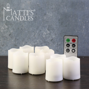 Produits de vente chauds de noël <span class=keywords><strong>a</strong></span> mené <span class=keywords><strong>la</strong></span> bougie cadeau ensembles 12 pièces un ensemble led bougie flottante - Product Image 2