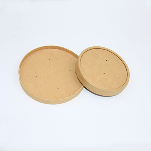 Importado desechable tazón de fideos de embalaje para llevar sopa tazas de papel kraft marrón de tazón de sopa con tapas - Product Image 6