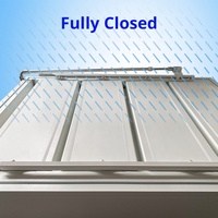 Pergola Moderne Autoportante en Alliage d'Aluminium Antirouille et Écologique pour Cour, Balcon et Restaurant – Tailles 3x3, 3x4, 4x4 Personnalisables