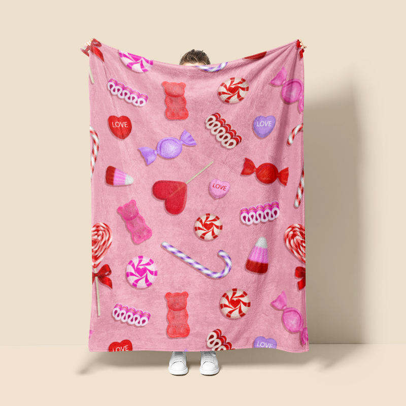 heart candies design