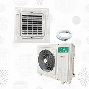 Ar condicionado cassete do teto 24000BTU Aquecimento de refrigeração do teto 3HP High Efficiency Universal Compact 4 Way Cassette split