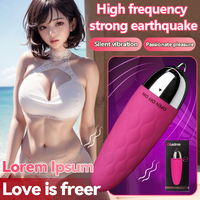 Erwachsenen-Shop Starter-Kit Masturbations-Vibratoren für Frauen G-Punkt Mini-Rosen-Vibrator ABS Wasserdicht Hautfreundliches Liebes-Ei
