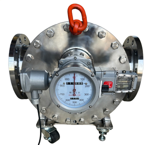 <span class=keywords><strong>Instrument</strong></span> de détection de débit Jingjie en acier inoxydable à double rotor en spirale 6,3 MPa, alimentation par batterie 24 V CC, connexion à bride, signal RS485 - Product Image 1