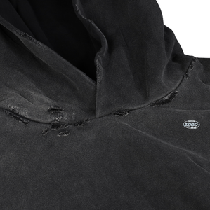 Sudadera con Capucha Unisex Vintage de Color Sólido con Diseño Estampado, Tejido de Poliéster/Algodón, Corte Holgado, Cierre de Cremallera, Logotipo Personalizado en la Parte Delantera - Product Image 5