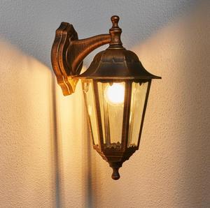 <span class=keywords><strong>Lampe</strong></span> murale extérieure vintage en bronze P631 IP44, <span class=keywords><strong>lanterne</strong></span> extérieure résidentielle fluorescente avec diffuseur en verre, douille E27 - Product Image 3