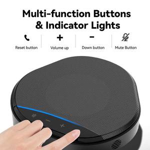 Micrófono Omnidireccional M06, Captación de Sonido de 5m, <span class=keywords><strong>Mini</strong></span> Altavoz de Escritorio para Conferencias, Micrófono USB para Llamadas <span class=keywords><strong>con</strong></span> Cancelación de Eco - Product Image 6