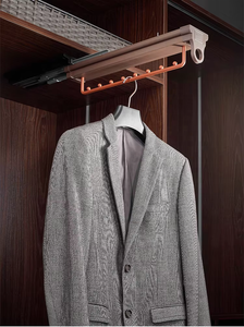 Accessoires de meubles Heavy Duty Extensible Fermeture douce Tige de placard Pull Out extension <span class=keywords><strong>Porte</strong></span>-cintre - Product Image 5