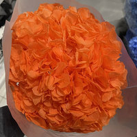 Grandes fleurs d'hortensia préservées au toucher réel, bouquet de fleurs de haute qualité, vente en gros, décoration de mariage, décoration intérieure