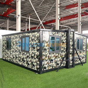 บ้านสำเร็จรูปเหล็กพับได้ ขนาด 20 ฟุต 40 ฟุต แบบโมดูลาร์ พกพาได้ ขยายได้  ลดราคาพิเศษ - Product Image 3