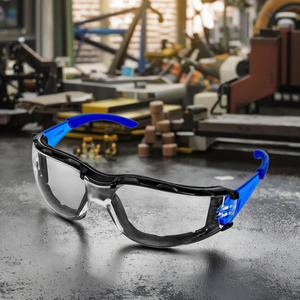 <span class=keywords><strong>Gafas</strong></span> de Protección Laboral de Policarbonato de Marco Completo, Resistentes al Polvo, Antivaho, Resistentes a los Arañazos, Resistentes a los Impactos y a las <span class=keywords><strong>Salpicaduras</strong></span> - Product Image 4