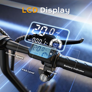 VIPDRIVE US En stock Livraison gratuite Mini vélo électrique pliable de ville 350W 36V 14 pouces Vitesse unique Pneus larges Freins à disque Le plus populaire - Product Image 4