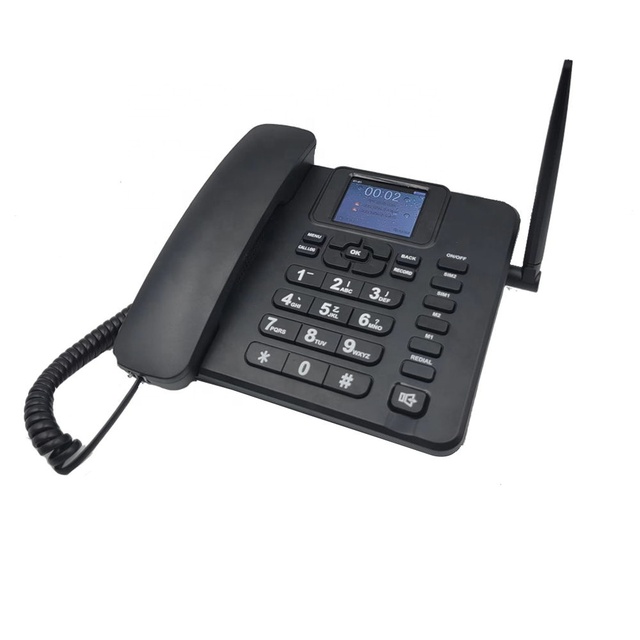 Manufacturer Low Price 2G GSM Fixed Wireless Phone with Dual SIM Card Slots and Wall Mountable FWP Wireless Office Phone