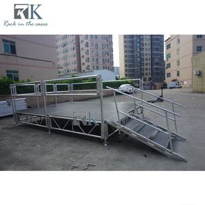 Escenario de plataforma portátil móvil para conciertos Tirantes de escenario de aluminio - Product Image 5