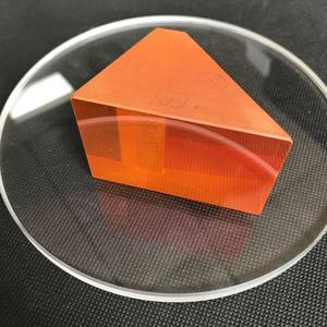 맞춤형 고정밀 광학 CVD IR 등급 ZnSe AR 코팅 직각 프리즘 적외선 응용용 - Product Image 1
