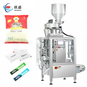 White Brown Sugar 500g 1kg 2kg 3kg Bag Filling Packing Machine Vffs 500gram 1000g Sealing Packaging Machine For Salt