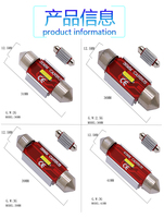 Ampoule LED Festoon CSP 31/36/39/41mm C5W C10W 12-24V, Super lumineux, dôme de voiture, Canbus sans erreur, lampe de lecture intérieure Auto