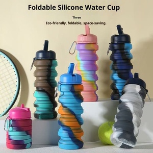 Botella de Agua de Moda al Por Mayor, 500 ml, Resistente a los Golpes, Plegable, para el Mercado Masivo y Uso Diario - Product Image 2