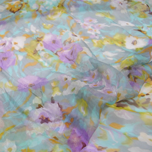 Nueva Tela <span class=keywords><strong>de</strong></span> Chifón <span class=keywords><strong>de</strong></span> Seda con Diseño Floral Elegante y Delicado, Suave al Tacto, para Ropa, Faldas y Bufandas <span class=keywords><strong>de</strong></span> <span class=keywords><strong>Mujer</strong></span> - Product Image 3