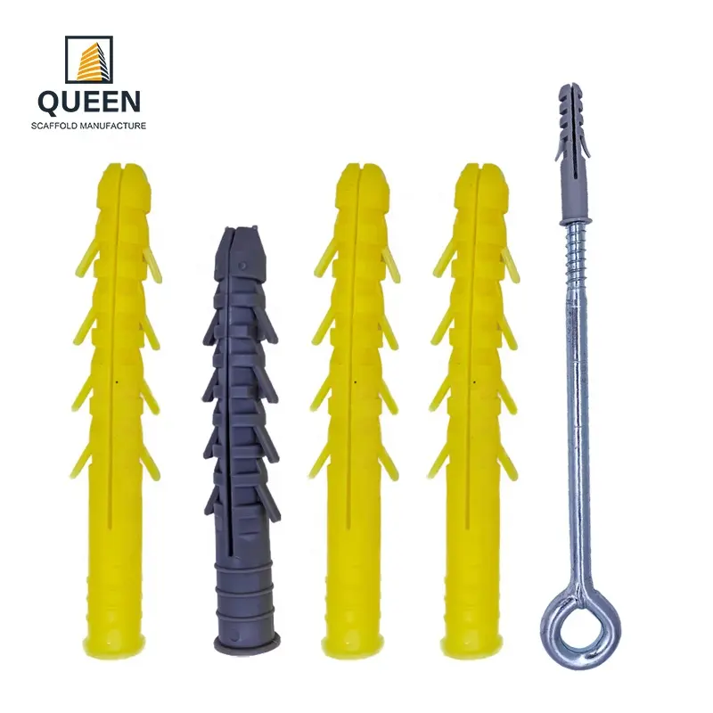 Linyiqueen Plastic Nylon Expansiepijp Kunststof Gipsplaat Anker Wandplug Malaysia Plug Met Nylon Iso Bouwconstructie