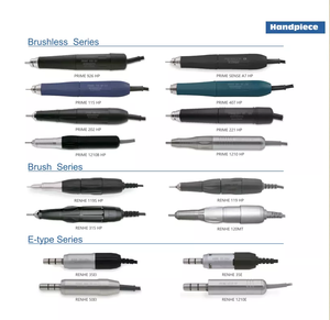 Micromotore Brushless da Laboratorio Odontotecnico con Velocità Massima di 50000 Giri/min per Lucidatura e Fresatura Elettrica - Product Image 4