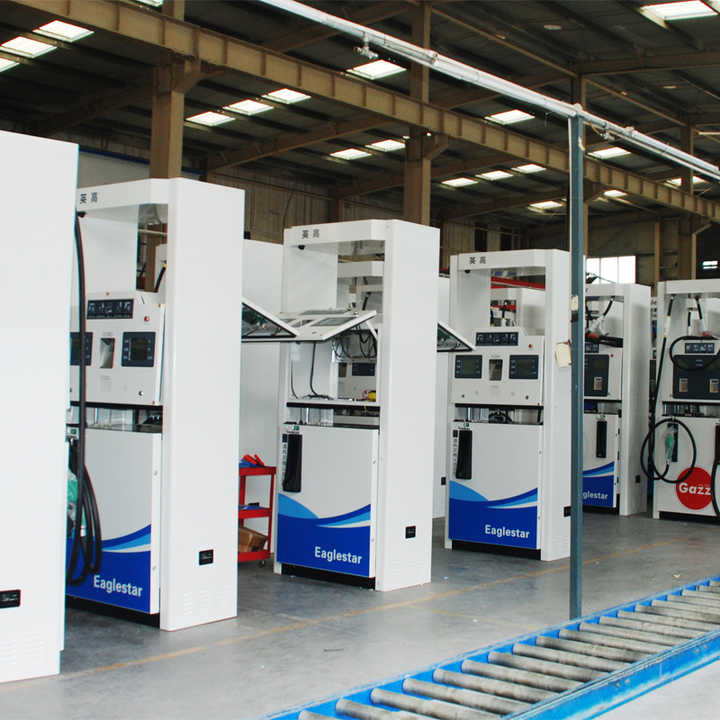 220V 380V Computer Control 2 Nozzle Oil Dispenser 2 Products Gasoline ...