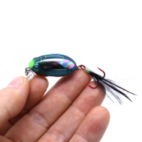 Beetle Insect Leurre Mini Naufrage Crankbait 25mm 30mm 70mm Plongée 0.5m Hochet Pêche Minnow Manivelle Appât Basse Leurre