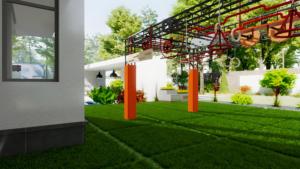 Équipement de parcours d'obstacles professionnel OCR <span class=keywords><strong>Ninja</strong></span> <span class=keywords><strong>Warrior</strong></span> pour jardin, vente directe d'usine pour adolescents et adultes - Product Image 5