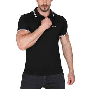 Ropa Deportiva Personalizada para Hombre, de Secado Rápido, Protección UPF, Ligera, de Manga Corta, para Resort, Golf, Tenis - Product Image 1