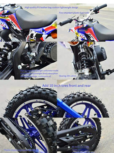 49CC MiniBike/Pocket Bikes Steel Motorcycle Design Age 8-12 Years Two Wheel Number