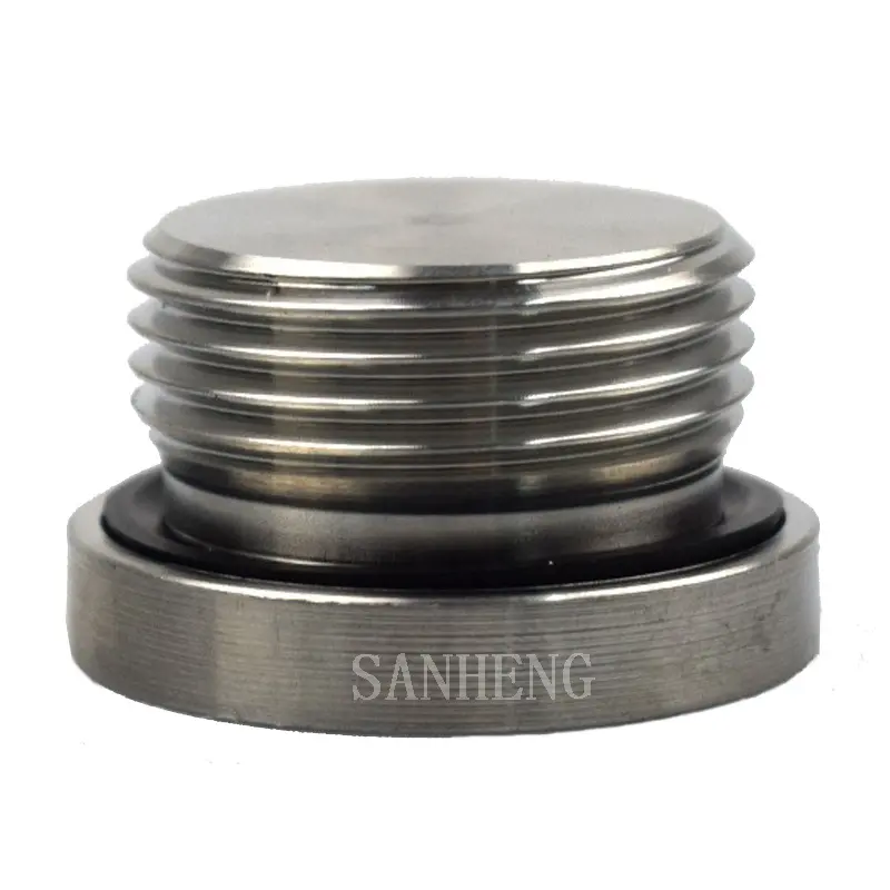 Sanheng Hydraulische Roestvrijstalen Bsp Mannelijke Captive Afdichting Pluggen Holle Hex Plug Pijp Fitting Adapter Verbinding Connector