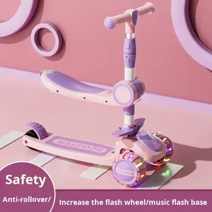 <strong>Sit</strong>-<strong>On</strong> 3-in-1 <strong>Scooter</strong> for Kids Aged 1-10 New <strong>Electric</strong> Kick <strong>Scooter</strong> for Boys and Girls for Toddlers - Product Image 2