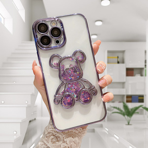 Completamente cerrado para IPhone 15 14 13 12 <span class=keywords><strong>11</strong></span> <span class=keywords><strong>Pro</strong></span> Funda para teléfono móvil Cubierta de parachoques de película de lente galvanizada - Product Image 3