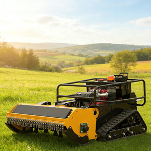 Tondeuse à <span class=keywords><strong>gazon</strong></span> industrielle télécommandée électrique 800mm 1000mm avec fonction de tonte pour grandes pelouses - Product Image 1