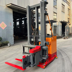 Empilhadeira Tri-Direcional - Altura de Elevação de 9m para Armazenagem VNA, 180 °   Garfos Rotativos e Deslizantes, Certificados pela CE - Product Image 4