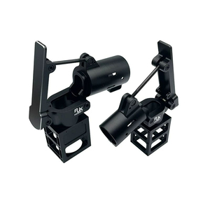 30/40mm Carbon Tube <b>Clamp</b> <b>Quick</b> Release Folding Parts for Drone Arms Aluminum Alloy Connector Fixing Base for Carbon Fiber - Product Image 2