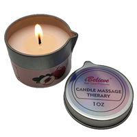 Vela Aromática para Baño y Masajes a Baja Temperatura, con Aceites Esenciales, para Citas Románticas