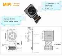 Module de caméra MIPI infrarouge miniature 48MP à mise au point automatique avec capteur CMOS OmniVision OV48B