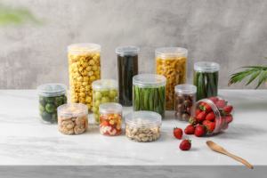 מזון כיתה פחיות מיכל בורג מכסה צנצנות העליון לסלט סוכר עוגיות שוקולד עוגת שוקולד שימורים מזון לתינוקות שימורים - Product Image 6